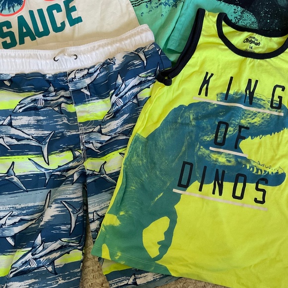 ☀️ OSHKOSH tanks and shorts -sz 14 - Picture 2 of 4